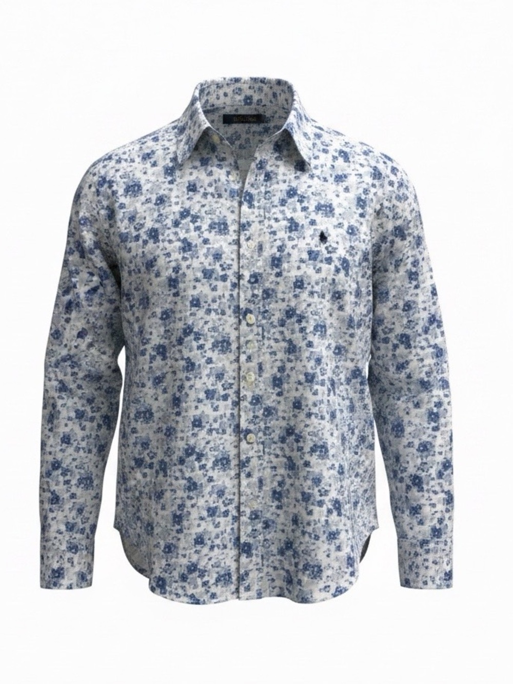 Polo Ralph Lauren | Blue and White Floral Print Button Down